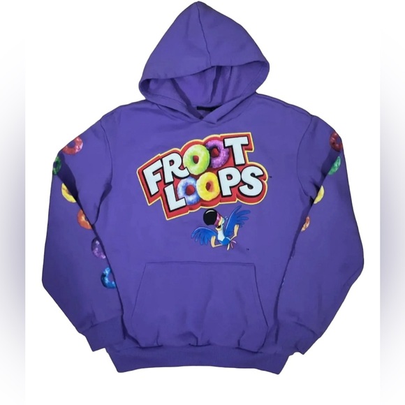 Kellogg’s Fruit Loops Hoodie Unisex NWOT - Picture 3 of 6